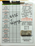 Dry-Erase Perfect Canasta Score Sheet