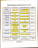 Dry-Erase Perfect Canasta Score Sheet