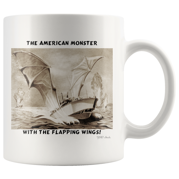 The American Monster With The Flapping Wings PT Boat Mug