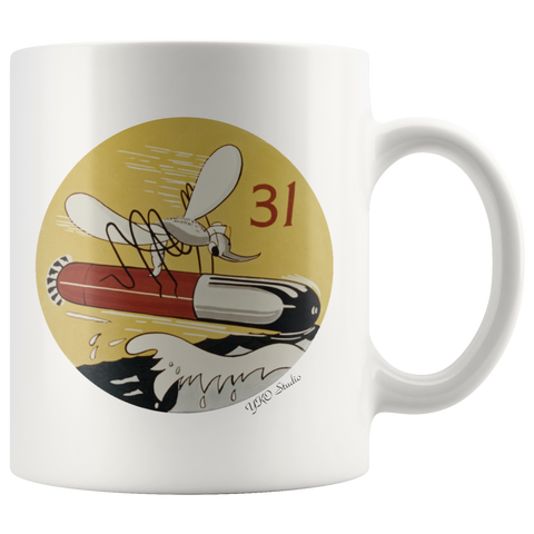 PT Boat Squadron RON 31 Emblem Coffee Mug