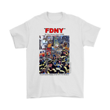 FDNY Painting by Yoko Komori Olson T-Shirt