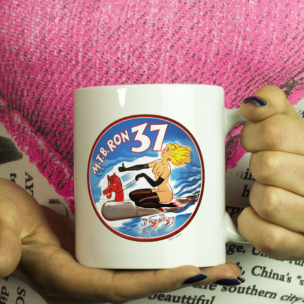 PT Boat Squadron RON 37 Emblem Coffee Mug