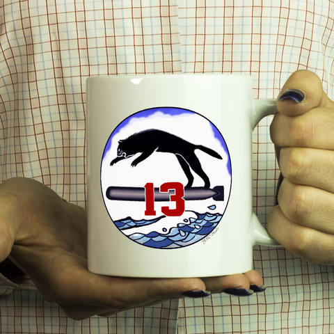 PT Boat Squadron RON 13 Emblem Coffee Mug