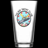 Tulagi Yacht Club Pint Beer Glass