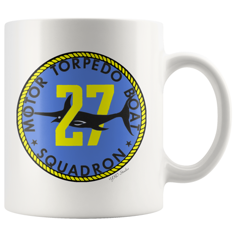 PT Boat Squadron RON 27 Emblem Coffee Mug