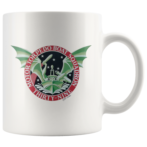 PT Boat Squadron RON 39 Emblem Coffee Mug