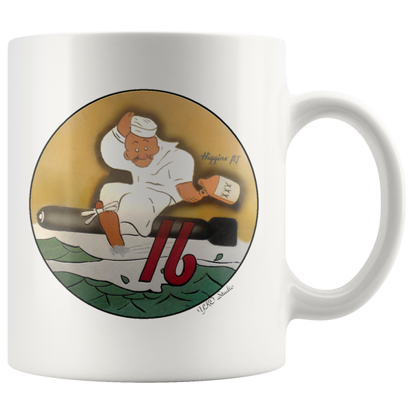 PT Boat Squadron RON 16 Emblem Coffee Mug