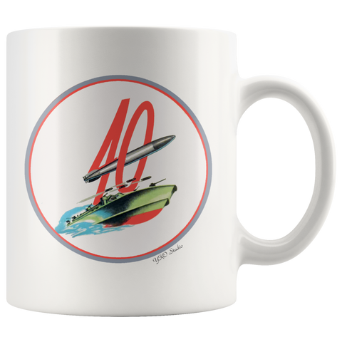 PT Boat Squadron RON 40 Emblem Coffee Mug