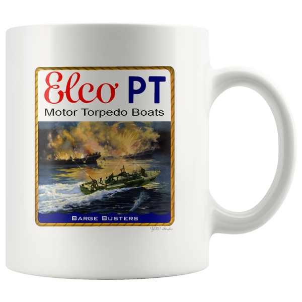 ELCO PT Boat Barge Busters Mug