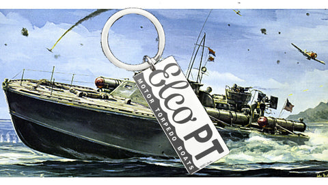 ELCO PT PT Boat Keyring