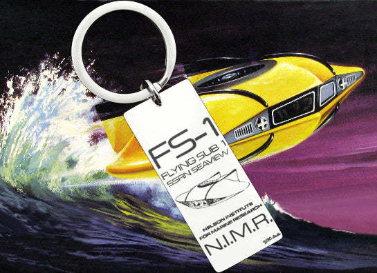 Voyage To The Bottom Of The Sea FS-1 Flying Sub Keyring