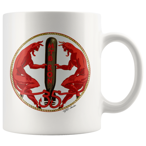 PT Boat Squadron RON 35 Emblem Coffee Mug