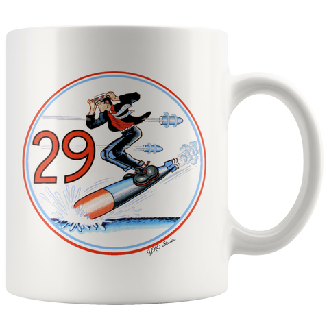 PT Boat Squadron RON 29 Li'l Abner Emblem Coffee Mug