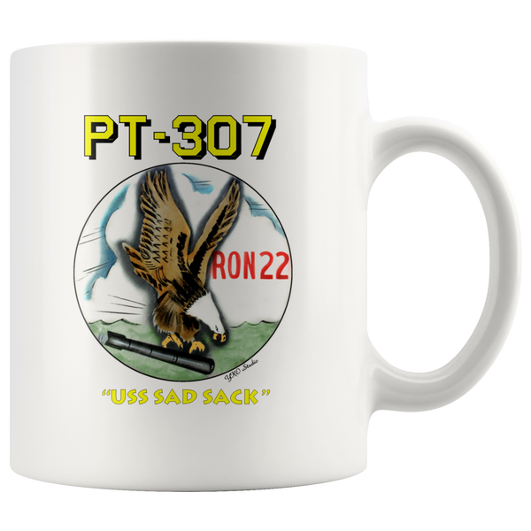 PT-307 USS SAD SACK RON 22 Coffee Mug