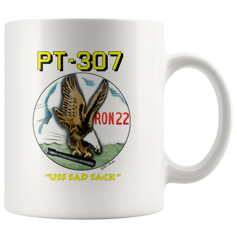 PT-307 USS SAD SACK RON 22 Coffee Mug